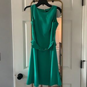 White House Black Market Belted Dress